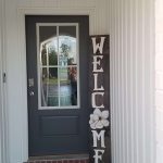 Porch Leaner "WELCOME"