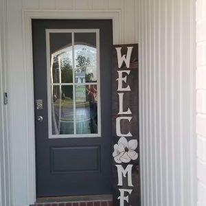 Porch Leaner "WELCOME"